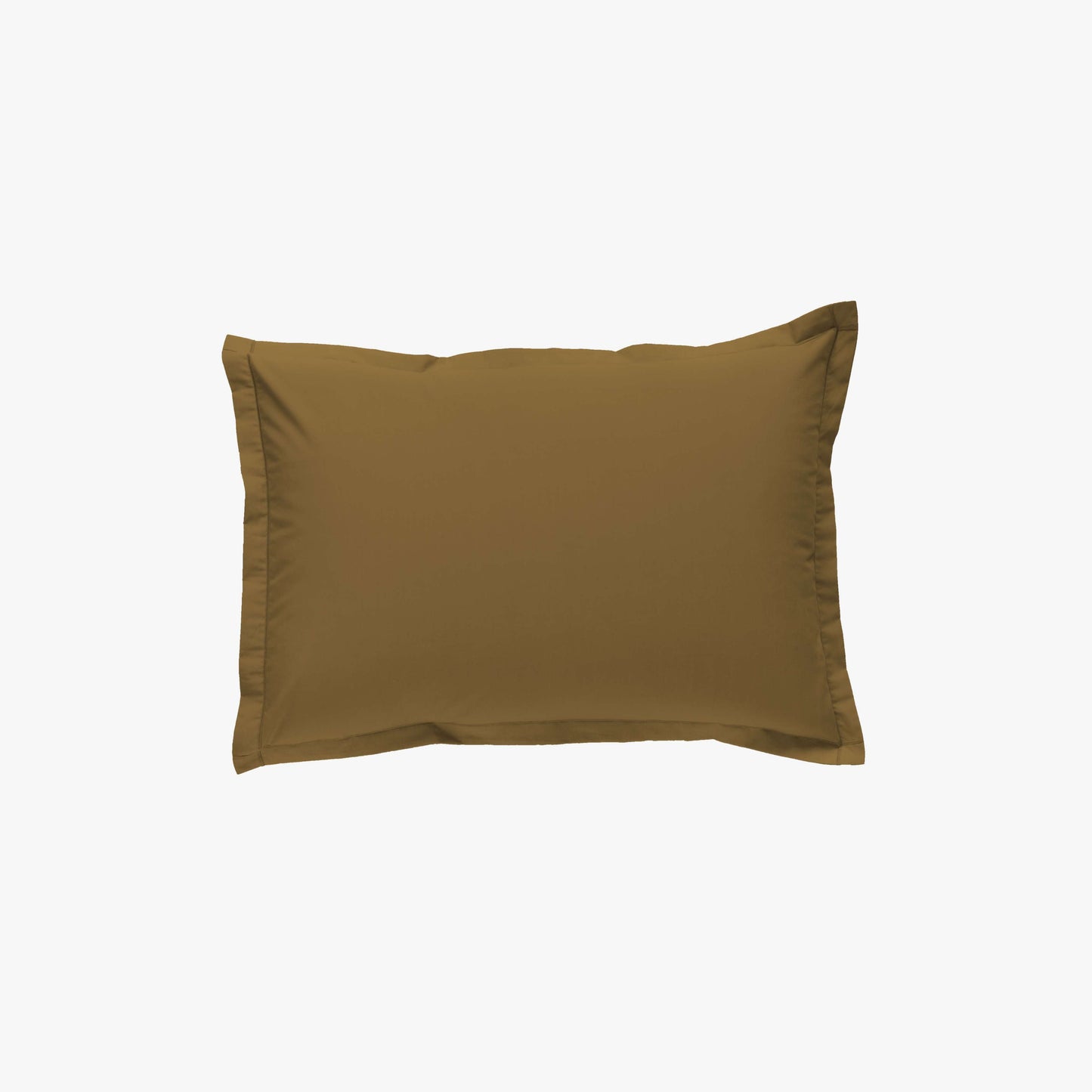 Taie d'oreiller percale 80 fils bronze