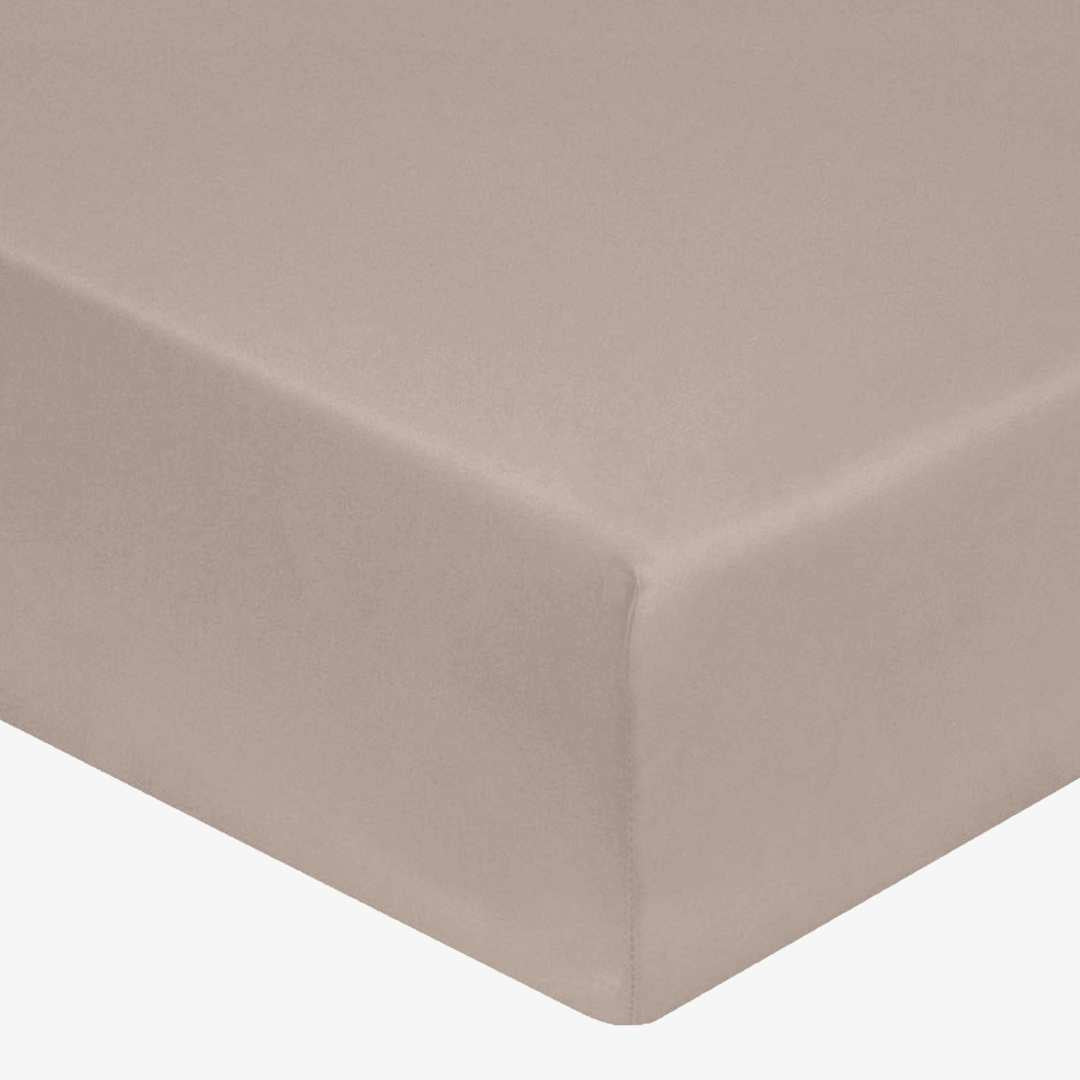 DESTOCKAGE | Drap housse percale galet 90x190 bonnet 30