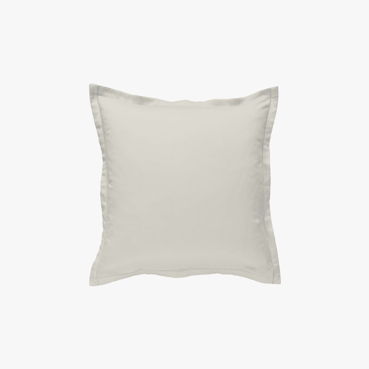 Taie d'oreiller percale 80 fils ivoire