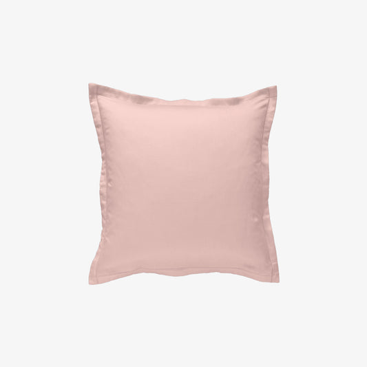 Taie d'oreiller satin 120 fils rose