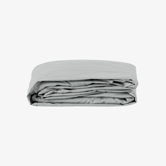 Drap housse percale 80 fils bonnet 30 cm perle