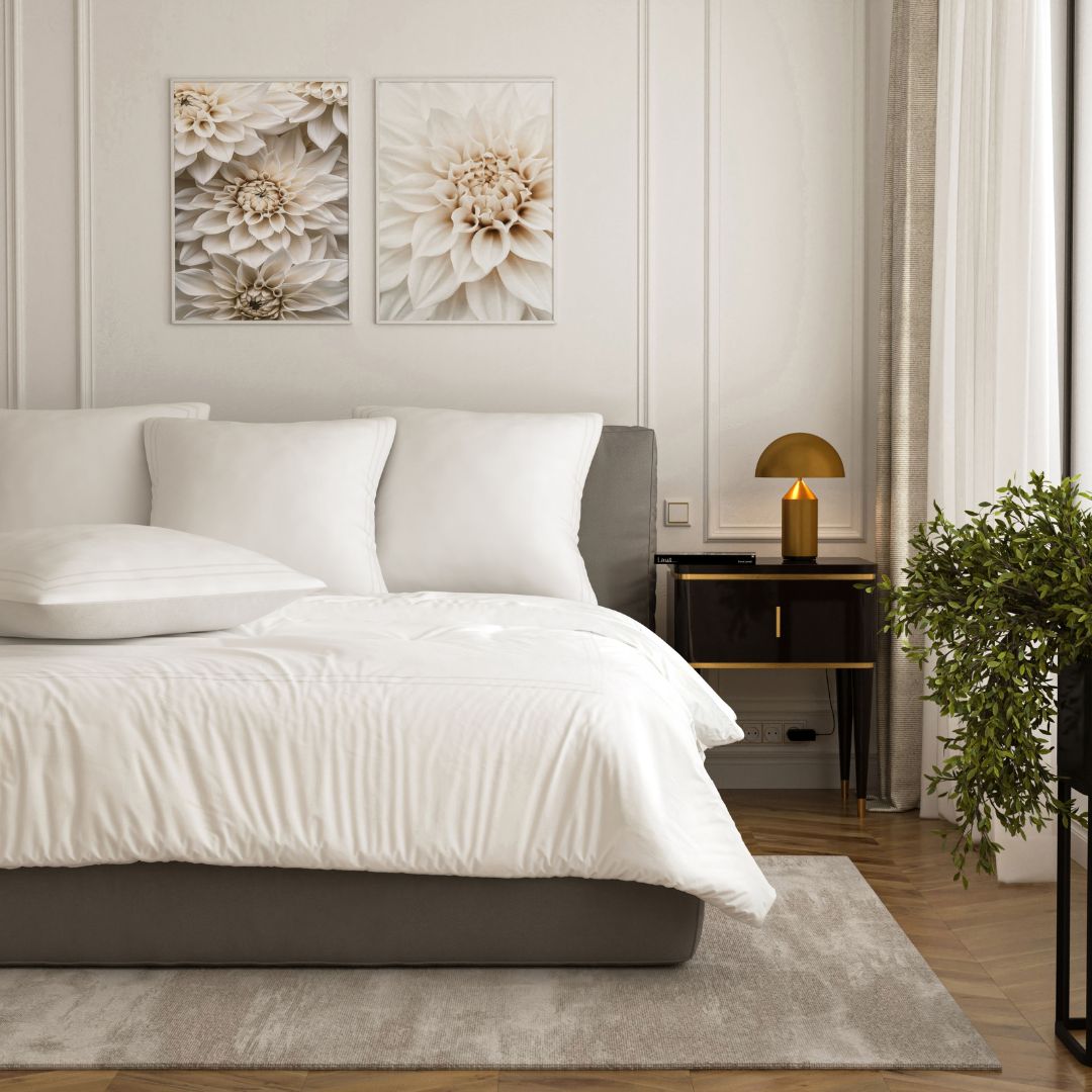 PARURE HOUSSE DE COUETTE YSA BLANC