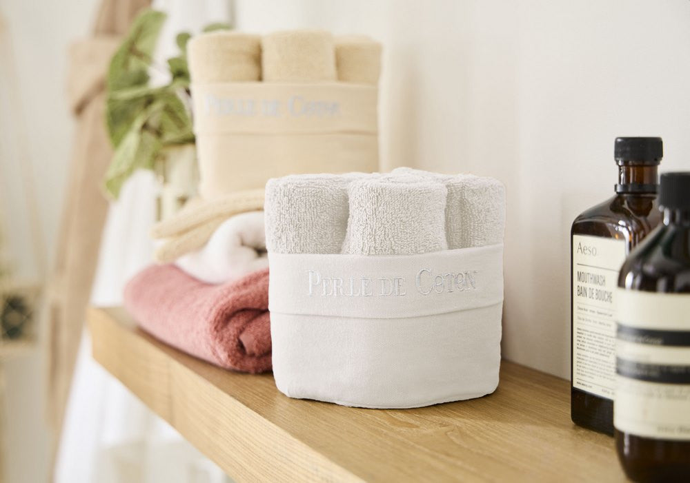 Panier de 6 Serviettes Invités 50x30