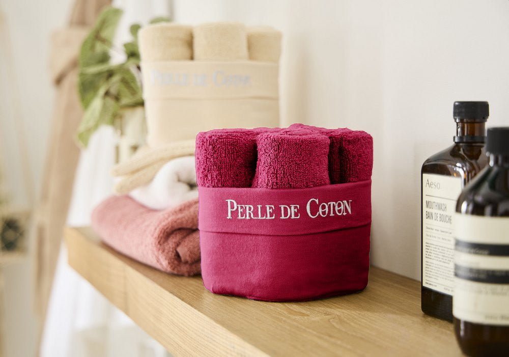 Panier de 6 Serviettes Invités 50x30