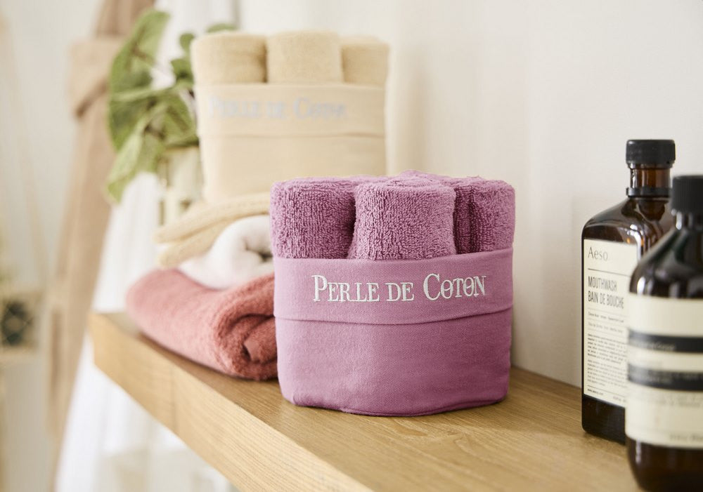 Panier de 6 Serviettes Invités 50x30