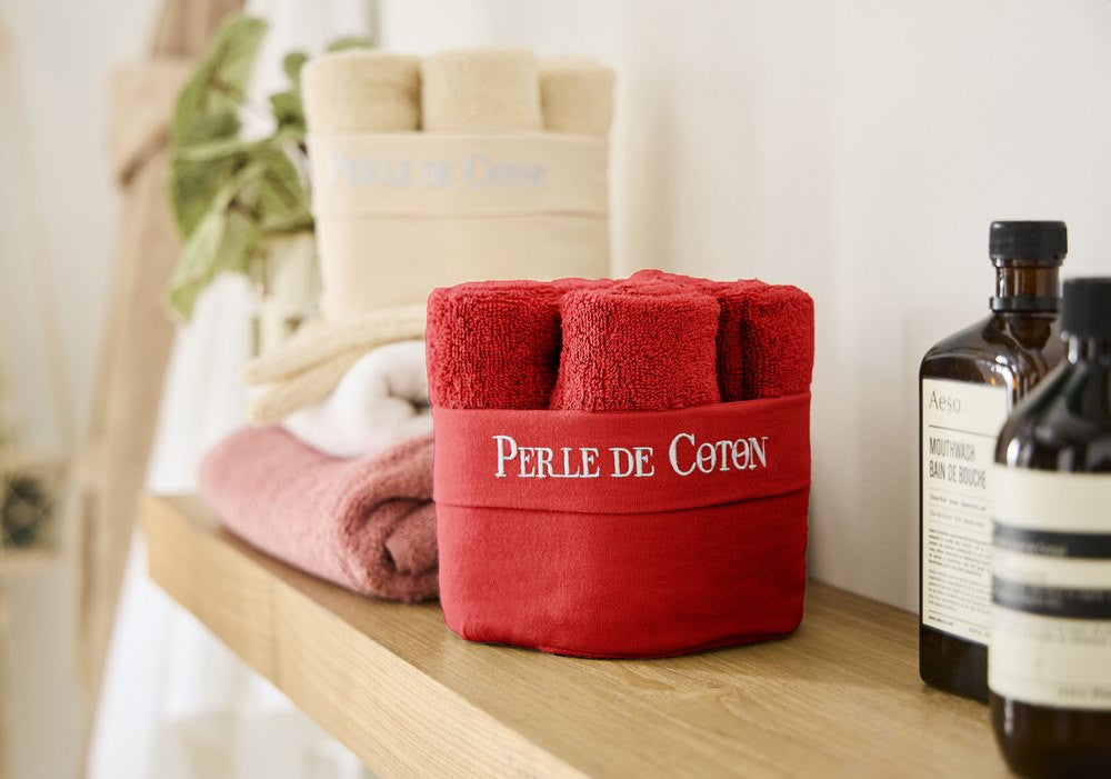 Panier de 6 Serviettes Invités 50x30