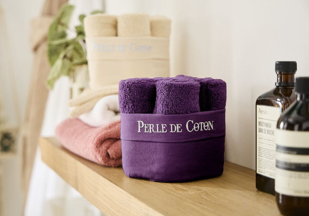 Panier de 6 Serviettes Invités 50x30