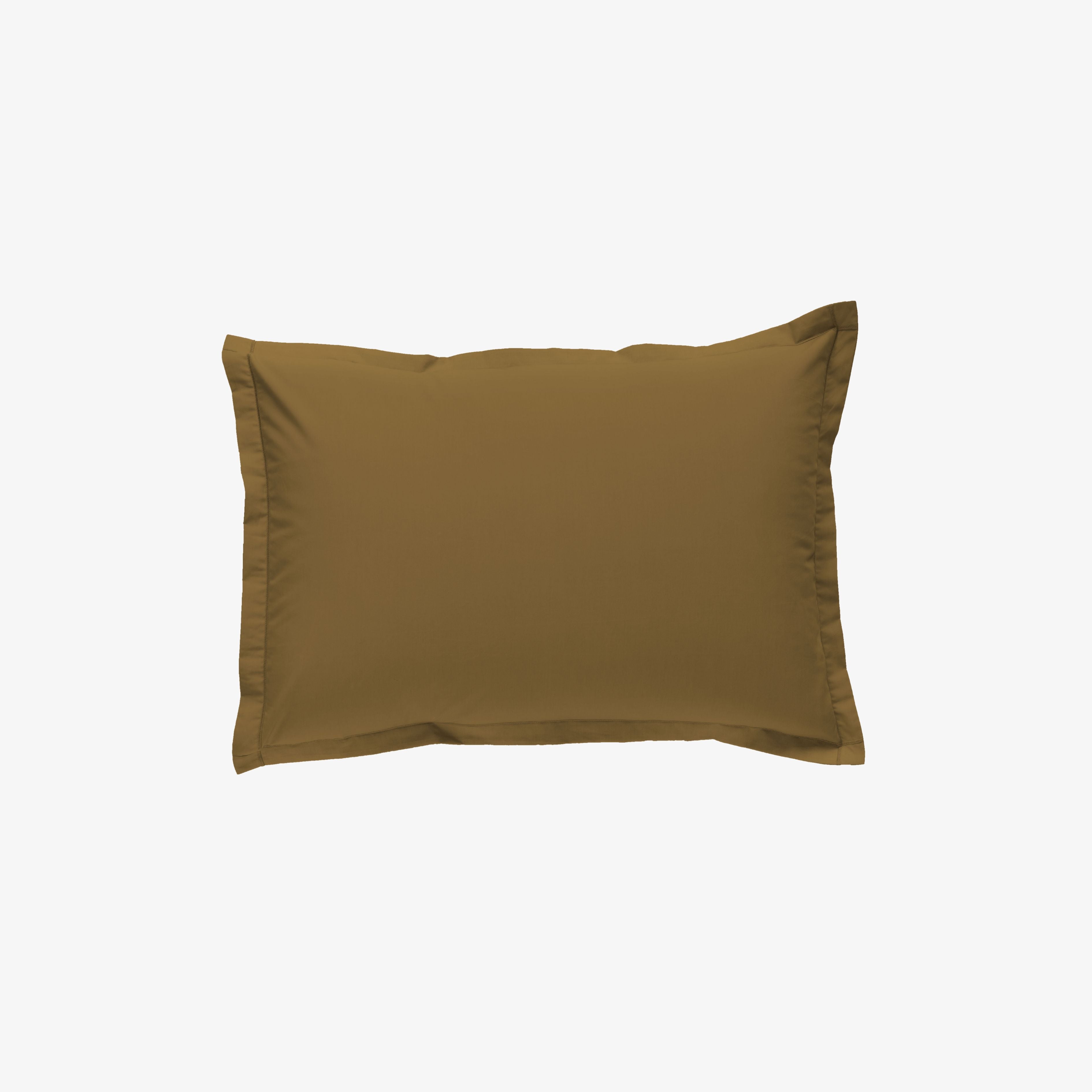 Satin-Kissenbezug mit 120 Fäden pro Quadratzoll, Bronze