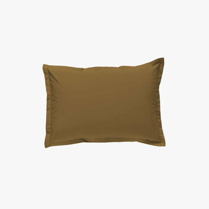 Taie d'oreiller percale 80 fils bronze