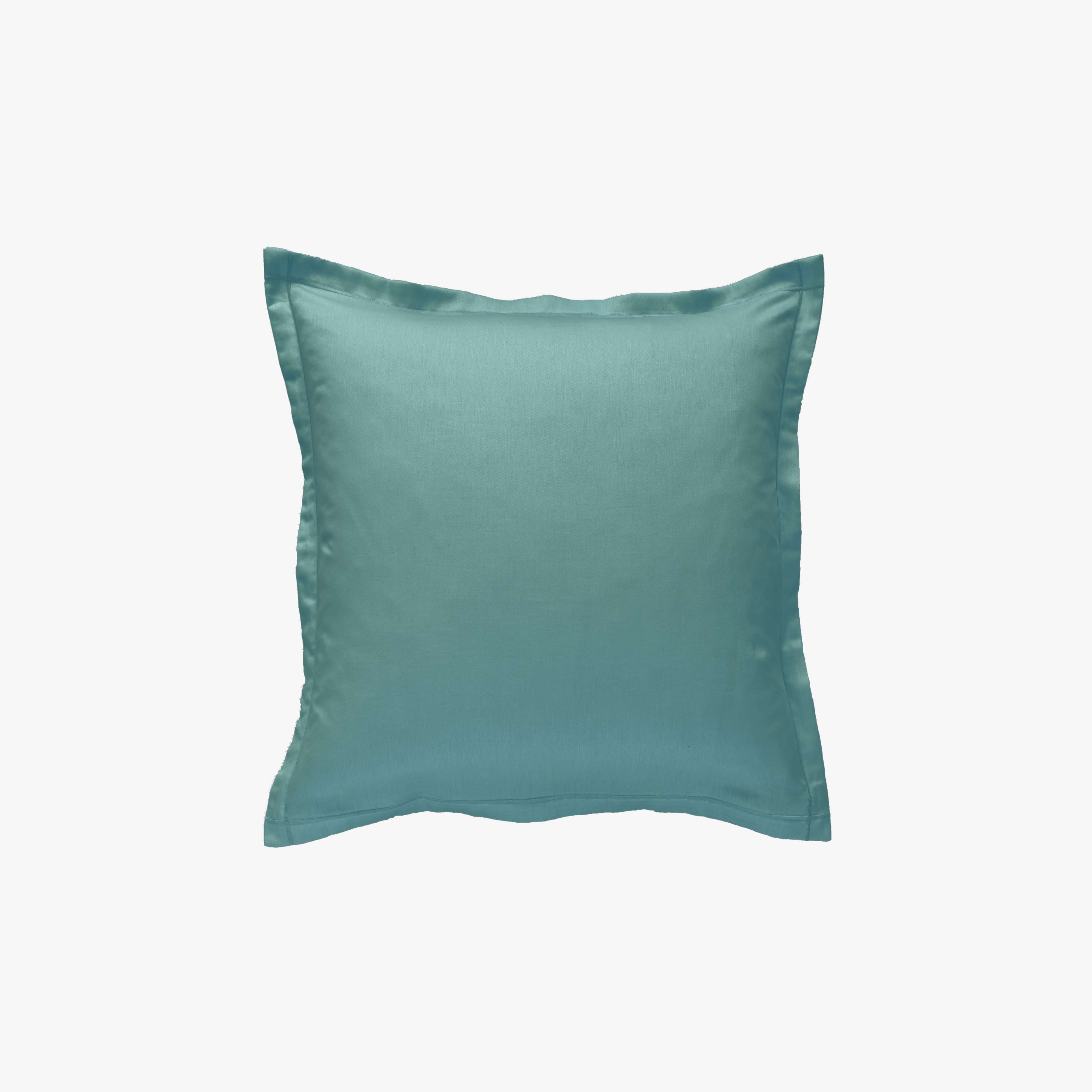 Celadon Perkal-Kissenbezug mit 80 Fäden pro Quadratzoll