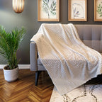 Decoratieve plaid en kussen