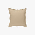 Percale kussensloop met 80 draden per inch en touwtje