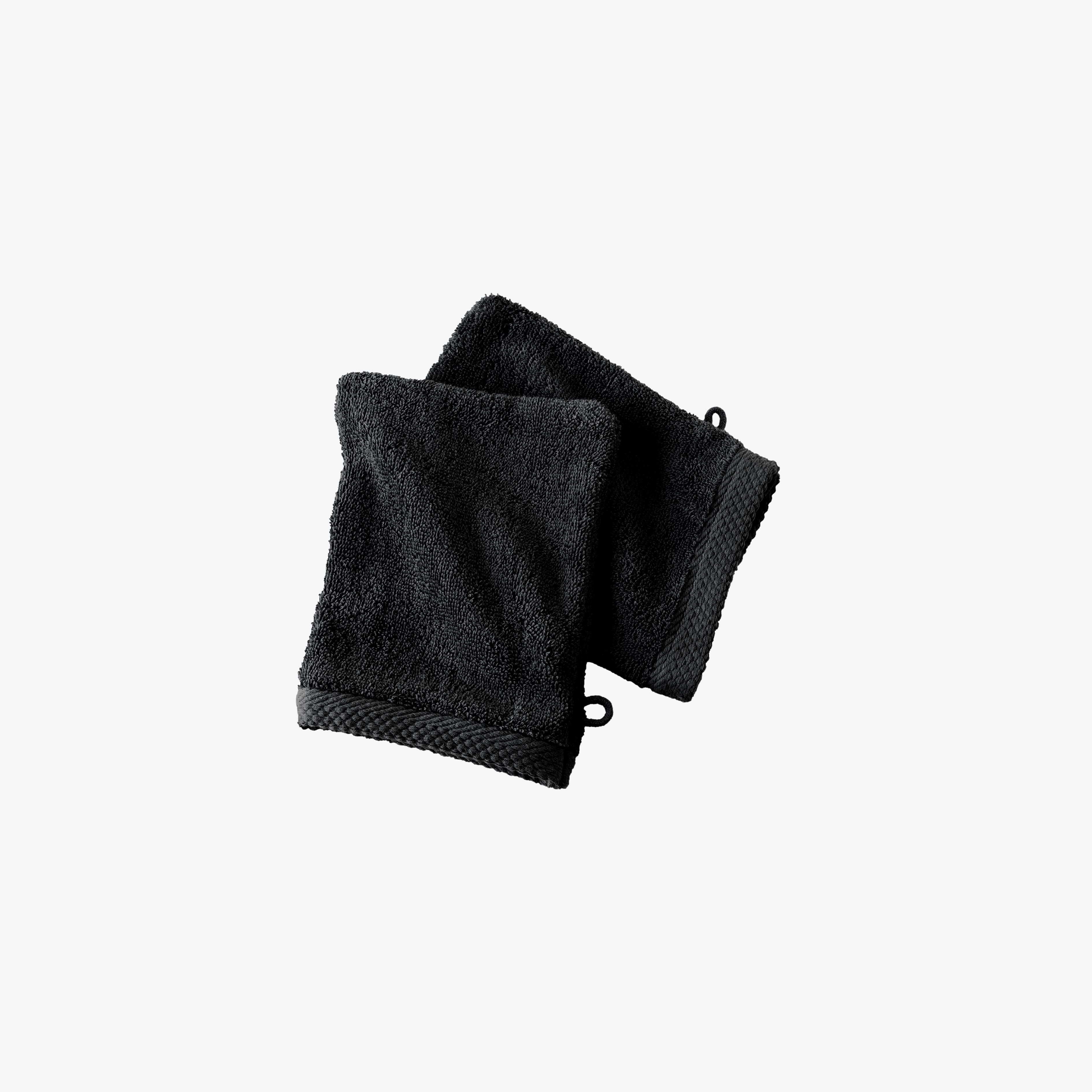 2er-Pack Waschhandschuhe 16x21 cm – 600 g/m² aus 100 % Baumwolle