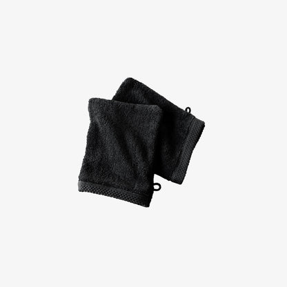 Lot de 2 gants de toilette 16×21 cm – 600 g/m² en 100 % coton