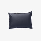 Taie d'oreiller satin 120 fils gris anthracite