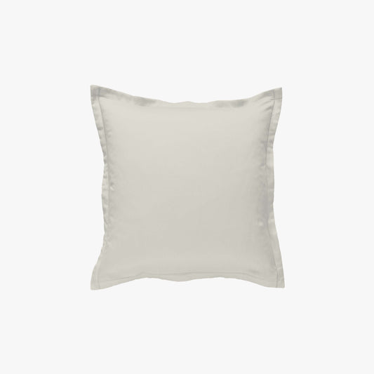 Taie d'oreiller percale 80 fils ivoire