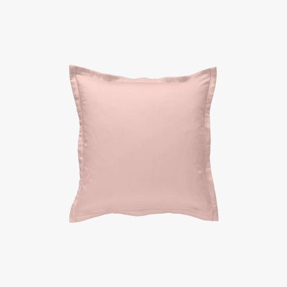 Taie d'oreiller percale 80 fils rose