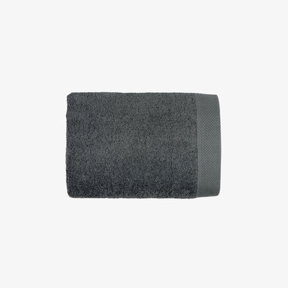 Serviette de Toilette 50x100 Cm Gris Anthracite
