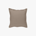 Percale kussensloop met 80 draden per inch in taupe