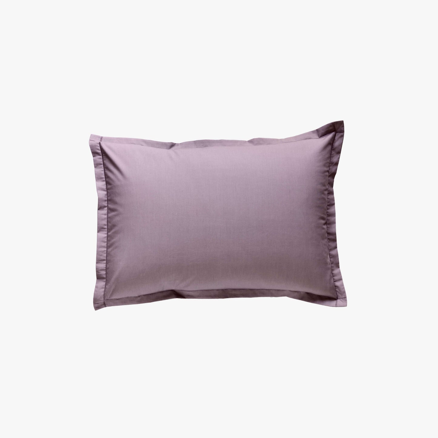 Taie d'oreiller percale 80 fils violet ice