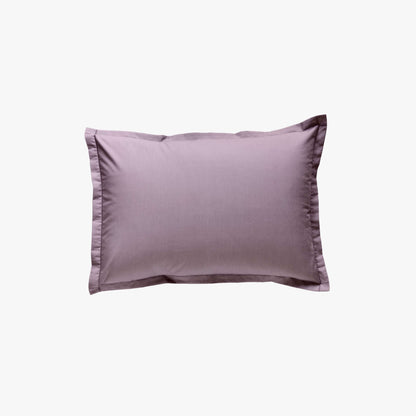 Taie d'oreiller percale 80 fils violet ice