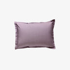 Taie d'oreiller satin 120 fils violet ice