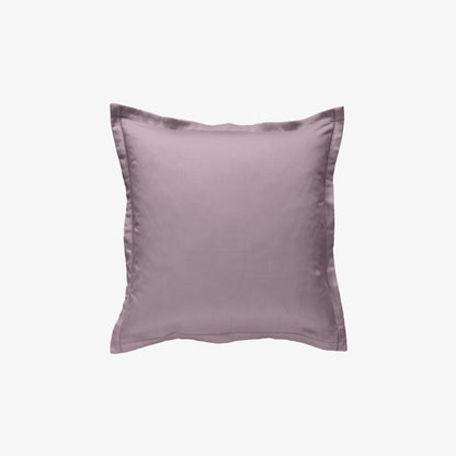 Taie d'oreiller satin 120 fils violet ice