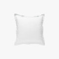 Taie d'oreiller percale 80 fils blanc