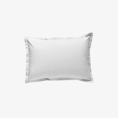 Taie d'oreiller satin 120 fils blanc