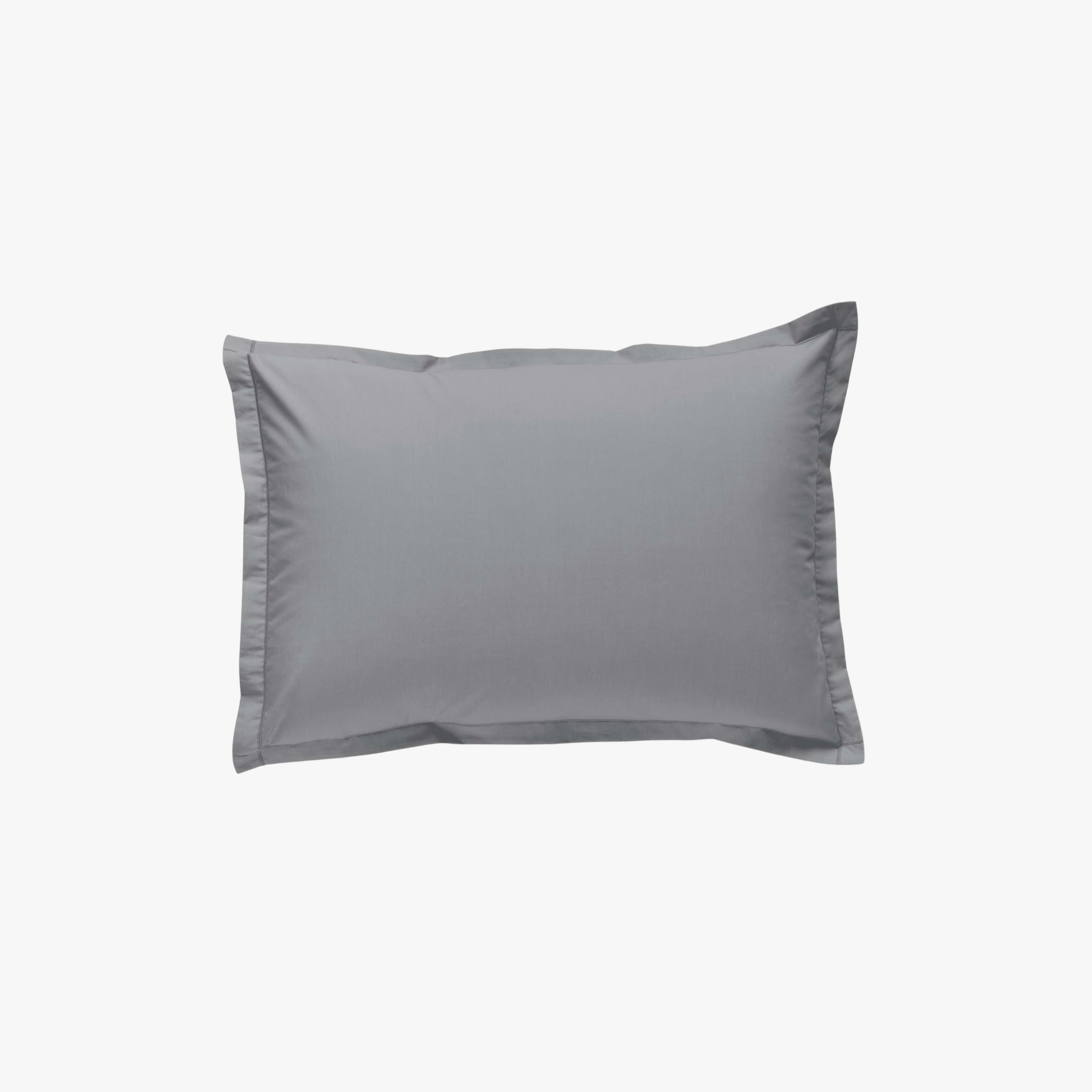Taie d'oreiller percale 80 fils perle
