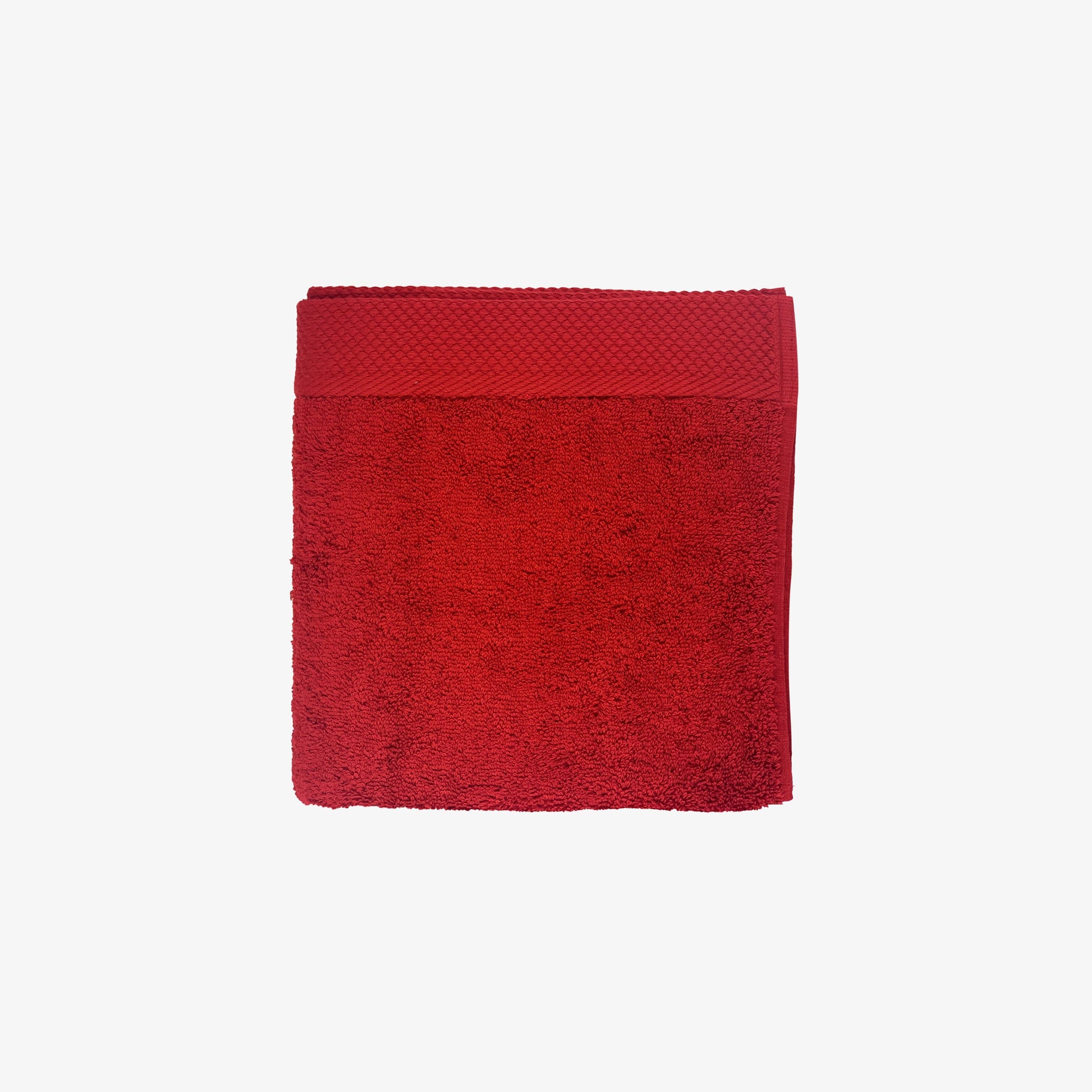 Drap de Bain 100x150 Cm Rouge