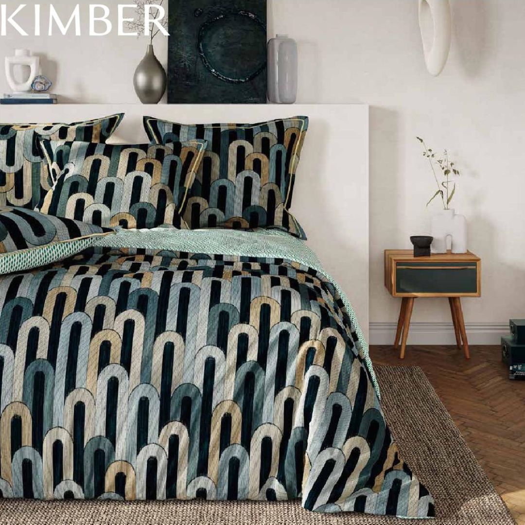 KIMBER DEKBEDOVERTREKSET Grijs
