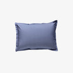 Kissenbezug aus Denimblauem Satin, 120 Fäden pro Zoll