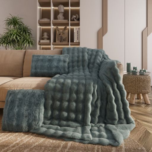 Decoratieve plaid en kussen
