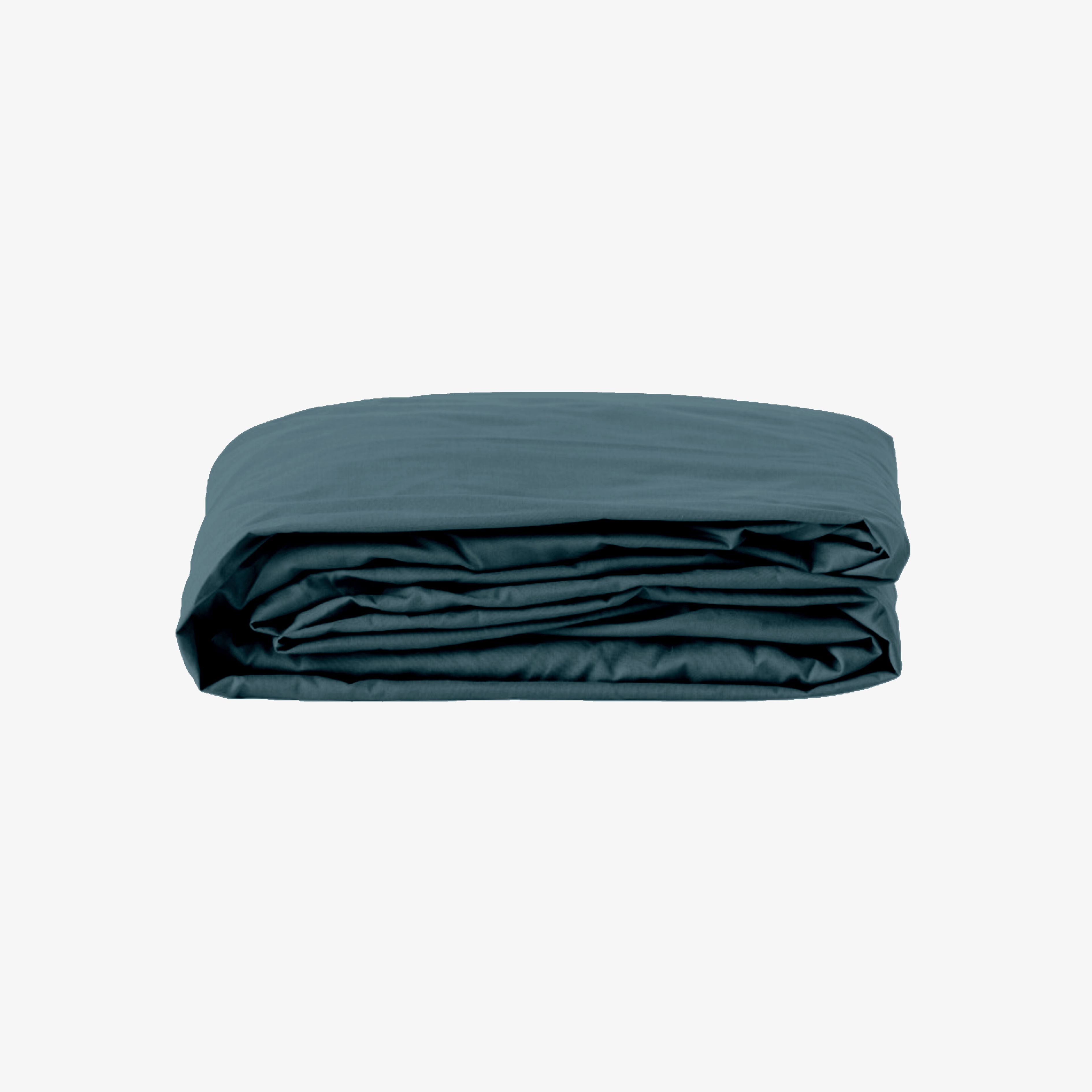 Satin-Spannbettlaken mit 30 cm Tasche, Lagune