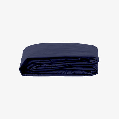 Drap housse satin bonnet 30 cm blanc