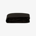 Percale hoeslaken met 80 draden, 40 g/m², zwart