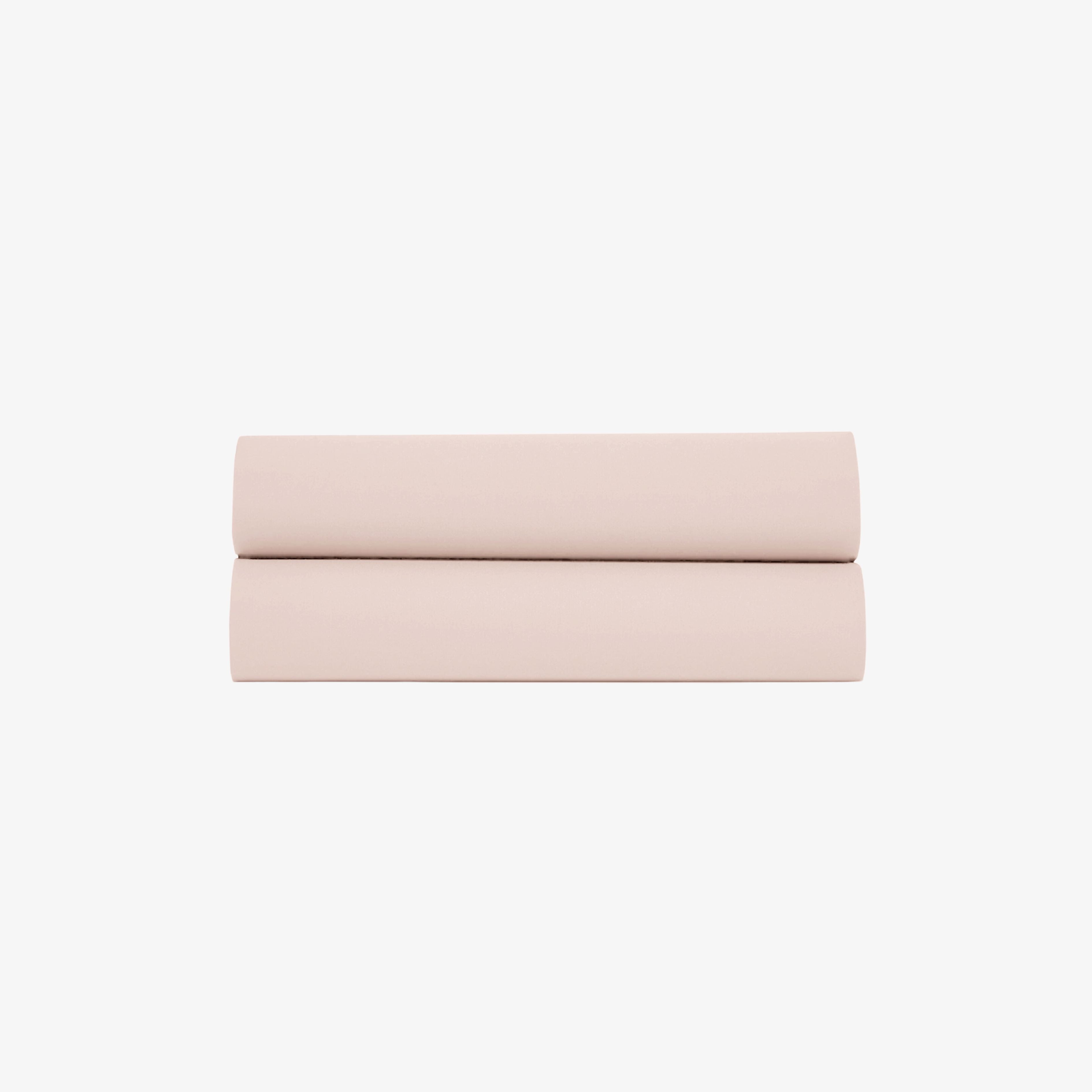 Satin-Spannbettlaken mit 120 Fäden pro Quadratzoll, rosa