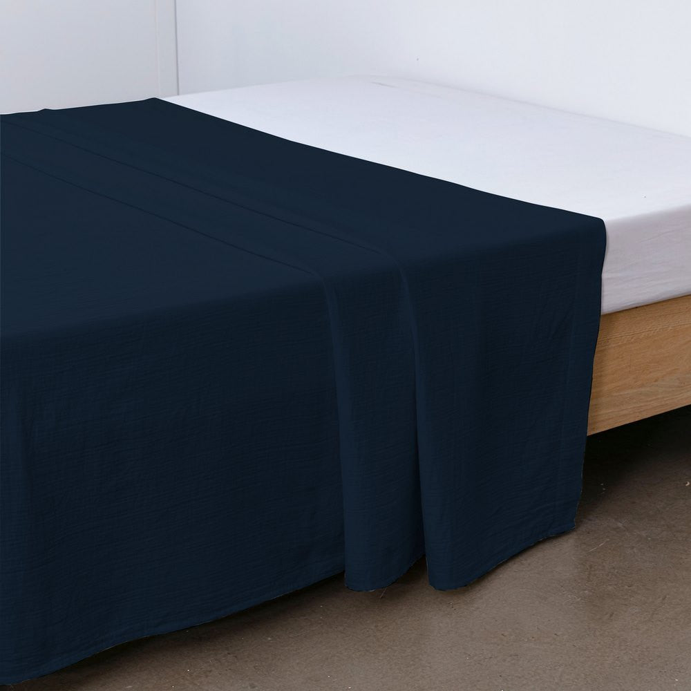 Drap Plat Gaze de Coton - 270x300 cm