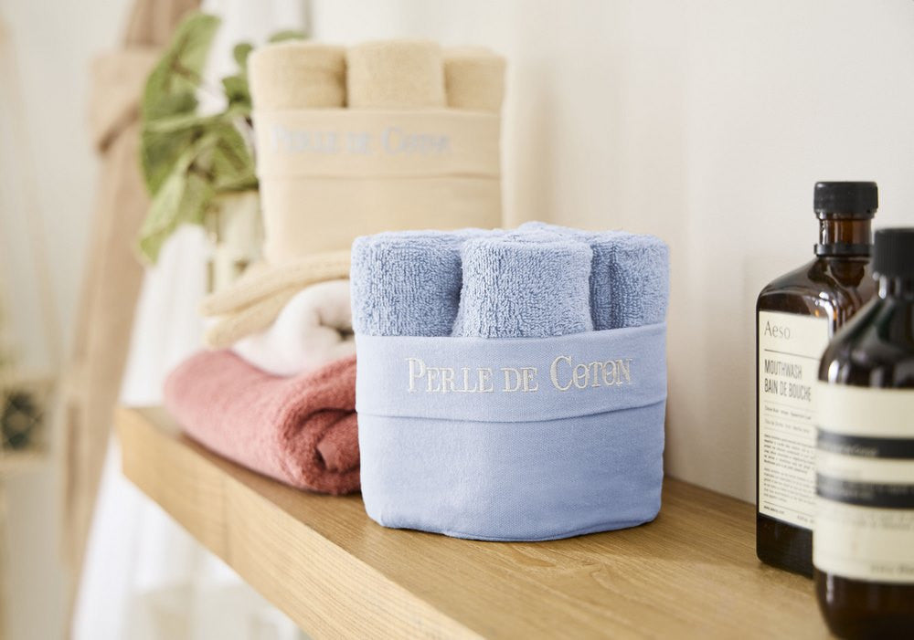 Panier de 6 Serviettes Invités 50x30