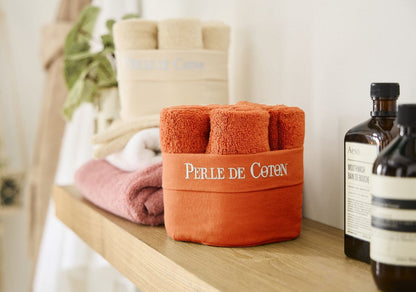 Panier de 6 Serviettes Invités 50x30