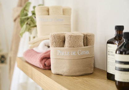 Panier de 6 Serviettes Invités 50x30