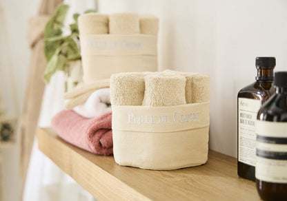 Panier de 6 Serviettes Invités 50x30