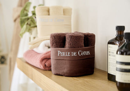 Panier de 6 Serviettes Invités 50x30