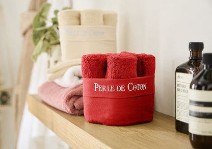 Panier de 6 Serviettes Invités 50x30