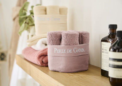 Panier de 6 Serviettes Invités 50x30