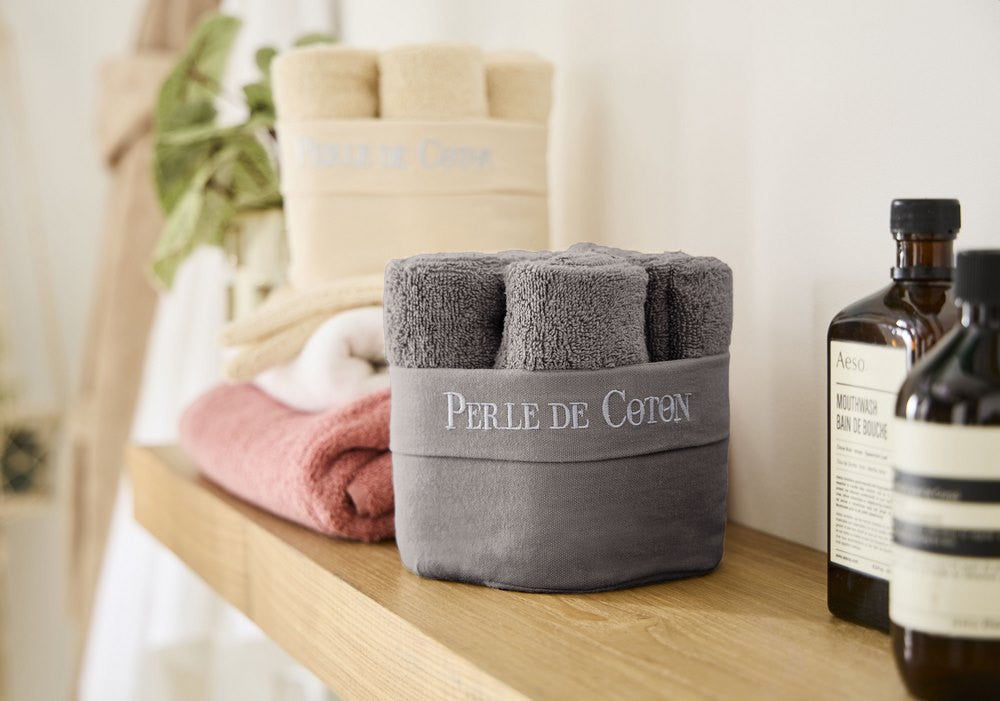 Panier de 6 Serviettes Invités 50x30