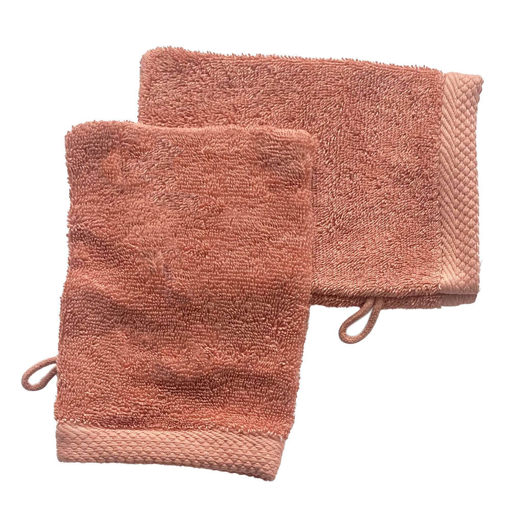 Set de 2 Gants de Toilette 16x21