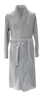 Robe de chambre avec passepoil