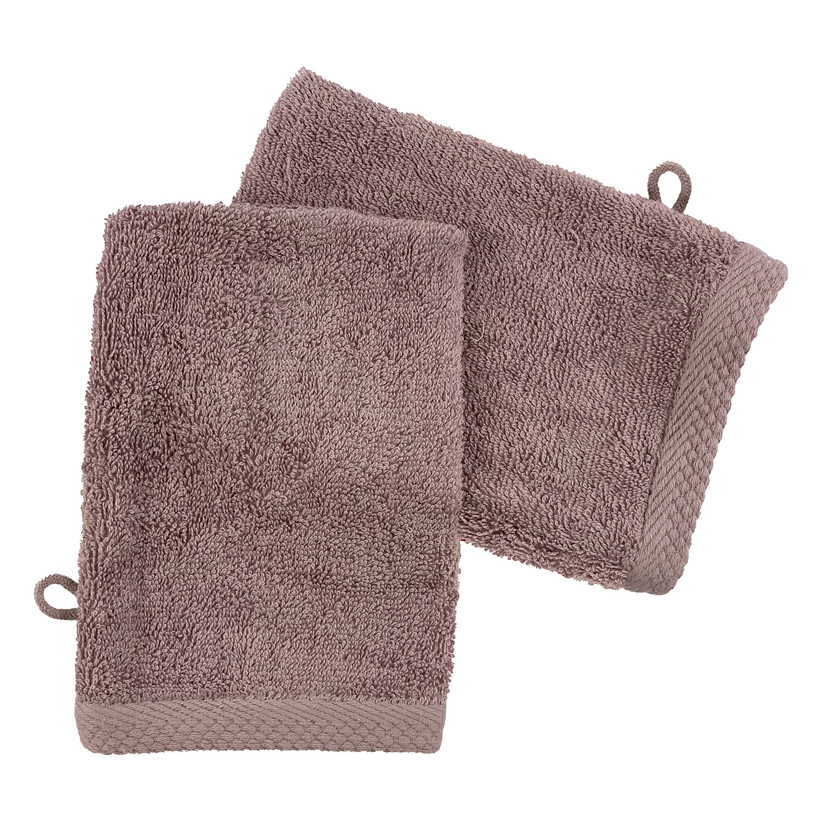 Set de 2 Gants de Toilette 16x21